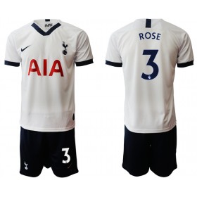 Camisolas de futebol Tottenham Hotspur ROSE 3 Criança Equipamento Principal 2019/20 Manga Curta